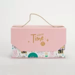 custom presentation rigid storage box for gift with handle